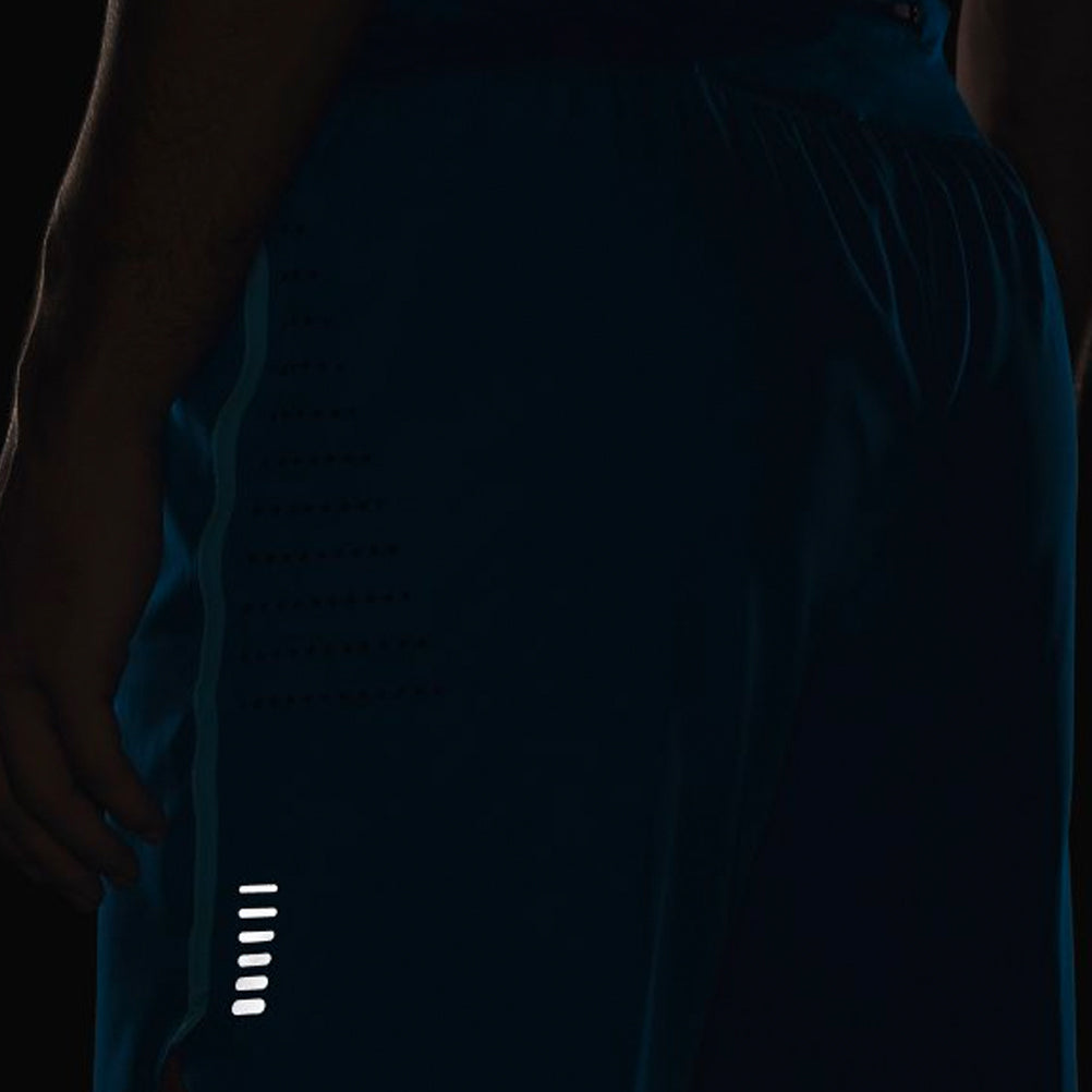 Under Armour Launch 7inch Men's Running Short - Black/White Reflective