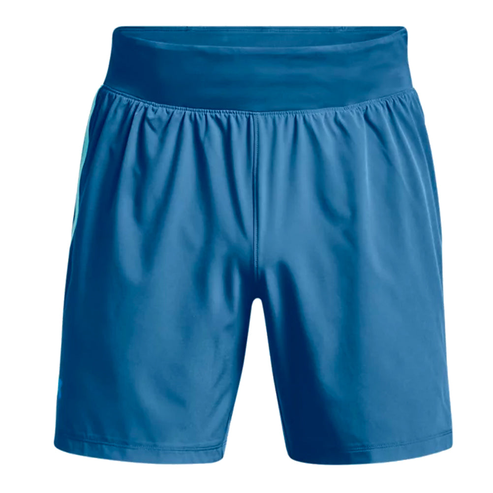 Under Armour Launch 7inch Men's Running Short - Black/White Reflective