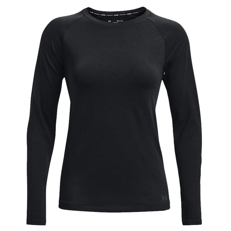UA-womens-seamless-LS-running-tee-1365627-001-front