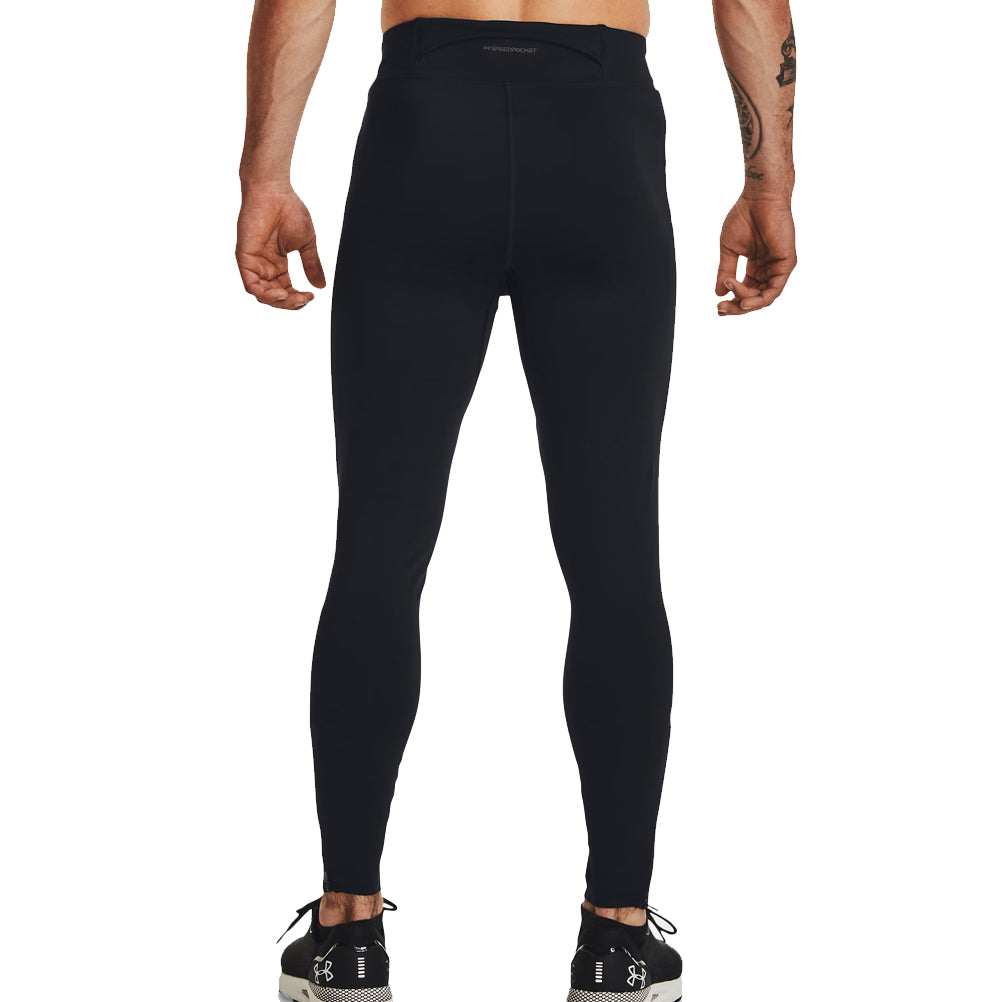 Under Armour Qualifier Elite Men's Running Tight - Black/Steel/Reflective