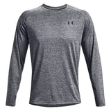 Under Armour Tech Long Sleeve Men's Running Top - Pitch Gray/Black