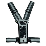 Ultimate Performance Stile Reflective LED Run Vest & Phone Carrier - Black/Reflective