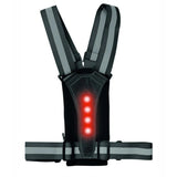 Ultimate Performance Stile Reflective LED Run Vest & Phone Carrier - Black/Reflective