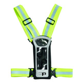 Ultimate Performance Stile Reflective LED Run Vest & Phone Carrier - Fluorescent Yellow