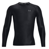 Under Armour Men's IsoChill Compression Long Sleeve Top - Black/Pitch Grey
