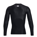 Under Armour Men's IsoChill Compression Long Sleeve Top - Black/Pitch Grey