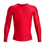 Under Armour Men's IsoChill Compression Long Sleeve Top - Black/Pitch Grey
