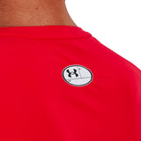 Under Armour Men's IsoChill Compression Long Sleeve Top - Radio Red/Chestnut Red