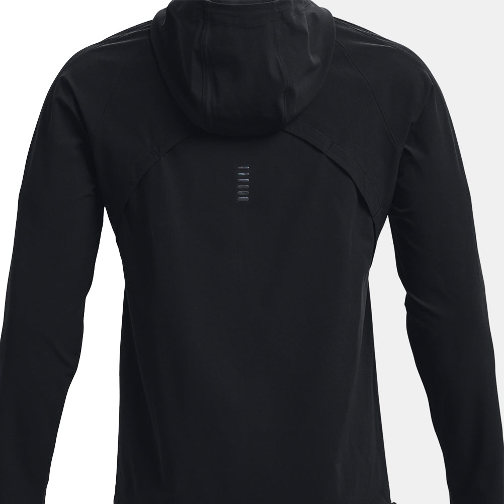 Under Armour OutRun the Storm Men's Running Jacket - Black/Reflective