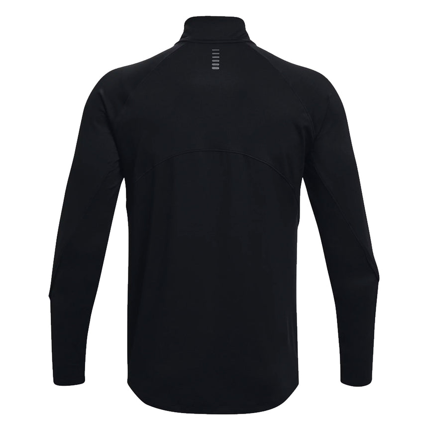 Under Armour Qualifier 2.0 Half-Zip Long Sleeve Men's Running Top - Black/Reflective