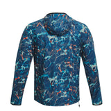Under Armour Storm OutRun the Cold Men's Running Jacket - Petrol Blue/Reflective