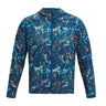 Under Armour Storm OutRun the Cold Men's Running Jacket - Petrol Blue/Reflective