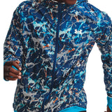 Under Armour Storm OutRun the Cold Men's Running Jacket - Petrol Blue/Reflective