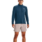 Under Armour Streaker HalfZip Men's Running Top - Petrol Blue/Reflective