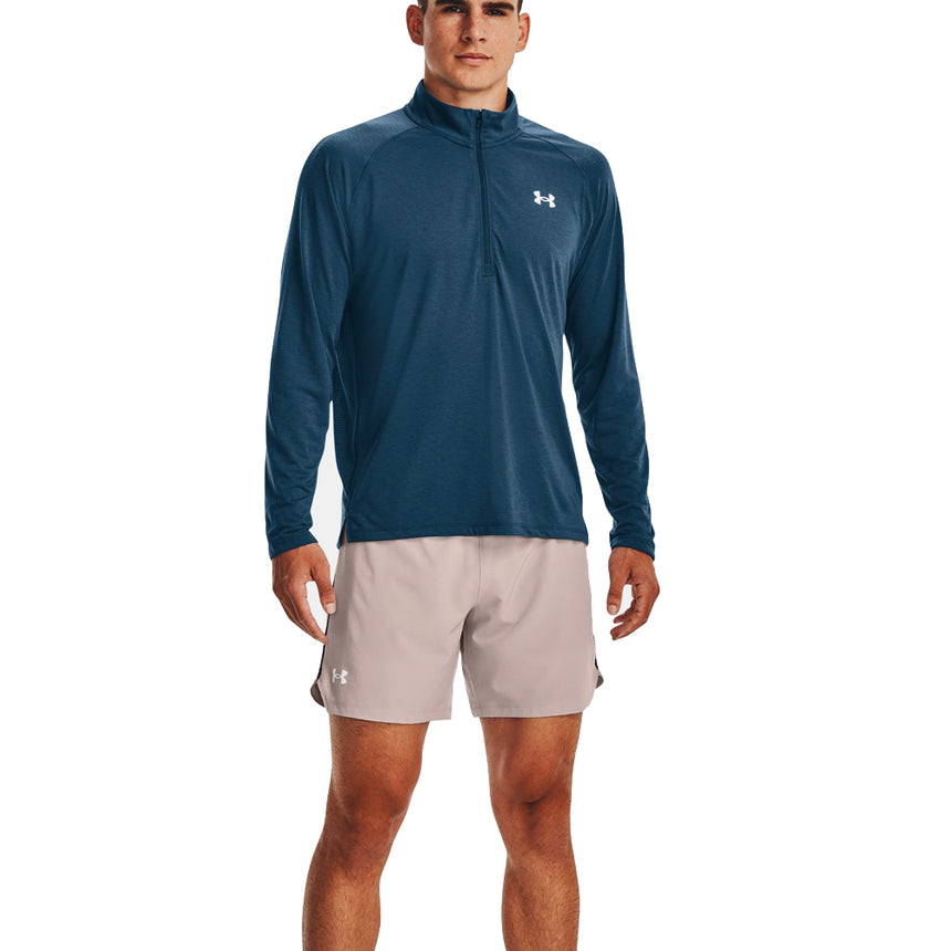 Under Armour Streaker HalfZip Men's Running Top - Petrol Blue/Reflective