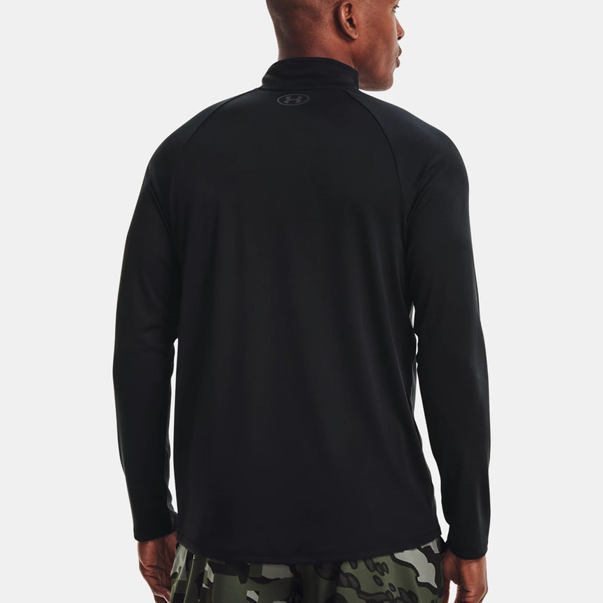 Under Armour Tech 2.0 Halfzip Men's Running Top - Black/Charcoal
