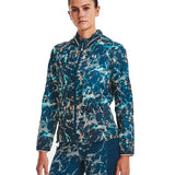 Under Armour Storm OutRun the Cold Women's Running Jacket - Petrol Blue/Reflective