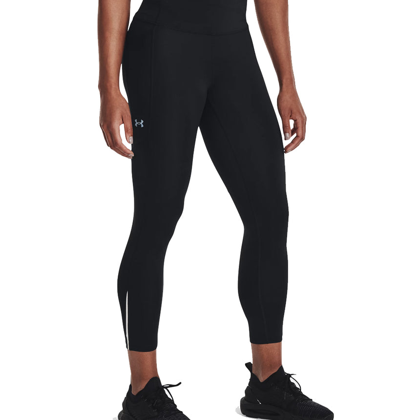 Under Armour Fly Fast 3.0 Ankle Women's Running Tight - Black/Reflective