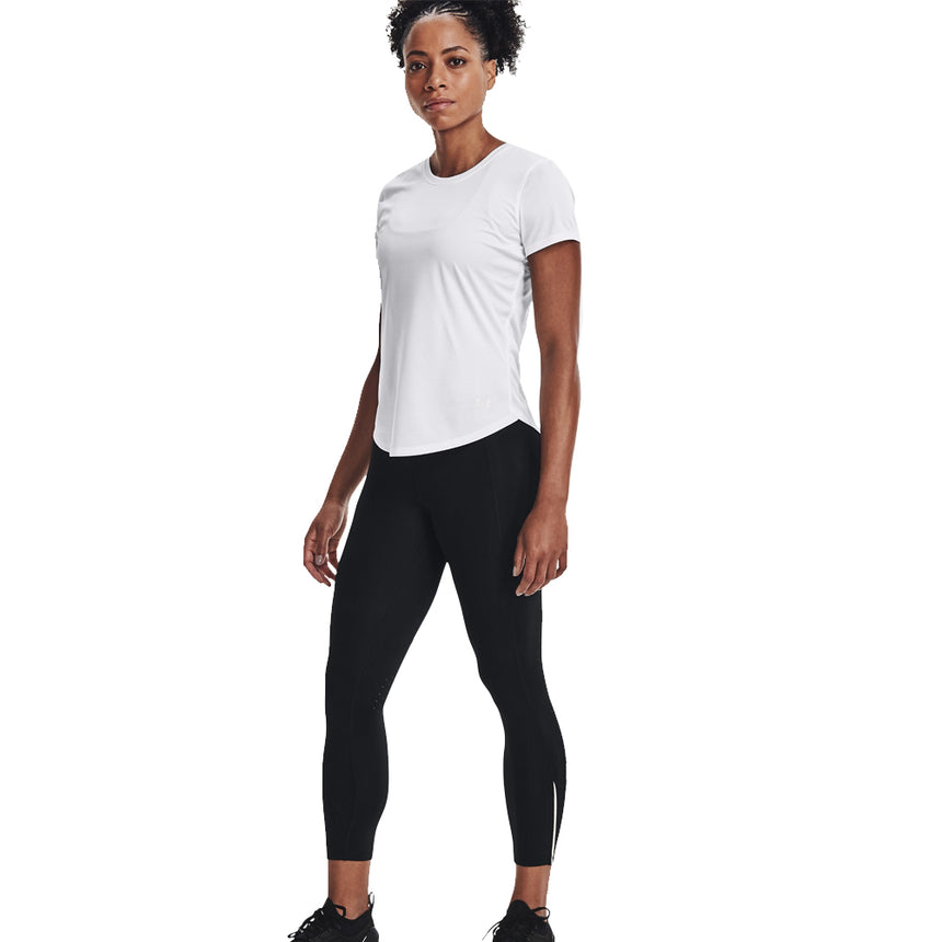 Under Armour Fly Fast 3.0 Ankle Women's Running Tight - Black/Reflective