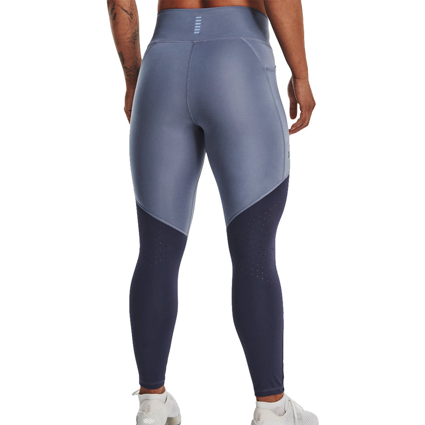 Under Armour Fly Fast 3.0 Ankle Women's Running Tight - Aurora Purple/Tempered Steel
