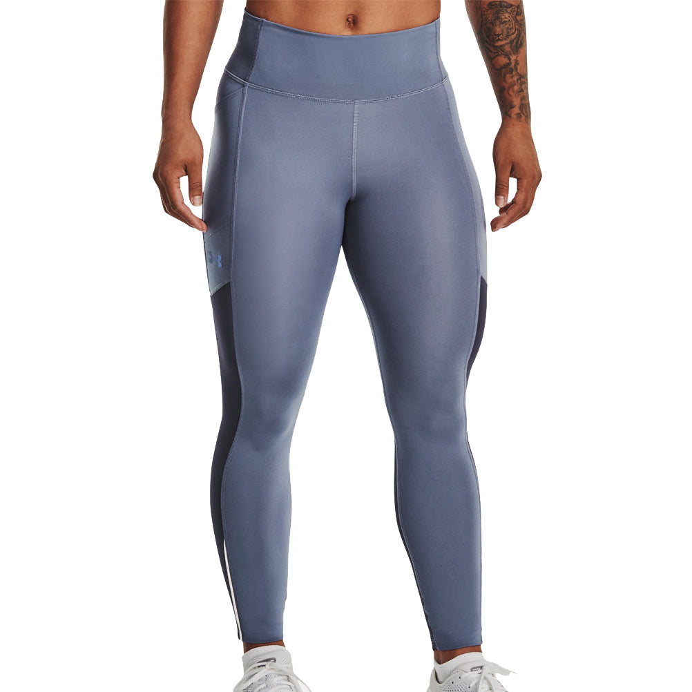 Under Armour Fly Fast 3.0 Ankle Women's Running Tight - Aurora Purple/Tempered Steel