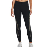 Under Armour OutRun The Cold Women's Running Tight - Black/Reflective
