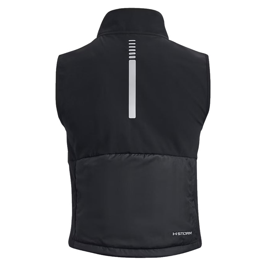 Under Armour Storm Run Vest Running Jacket - Black/Reflective