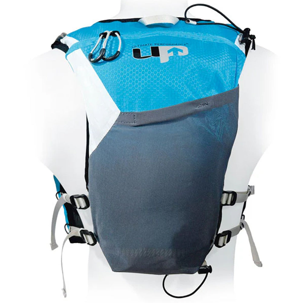Ultimate Performance Elan Race Vest 2x500ml Flask Pack - Black/Blue