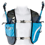 Ultimate Performance Elan Race Vest 2x500ml Flask Pack - Black/Blue