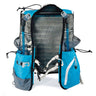 Ultimate Performance Elan Race Vest 2x500ml Flask Pack - Black/Blue
