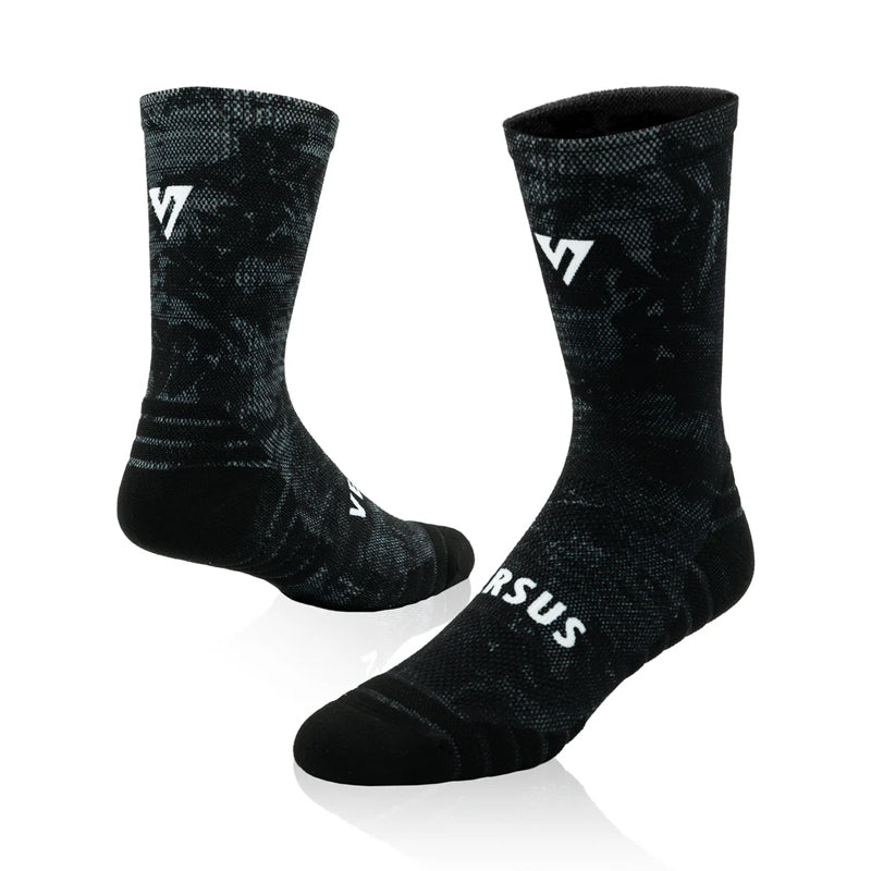 Versus Active Crew Sock - Black Viper