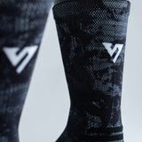 Versus Active Crew Sock - Black Viper