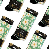 Versus Active Crew Sock - Wild Bloom