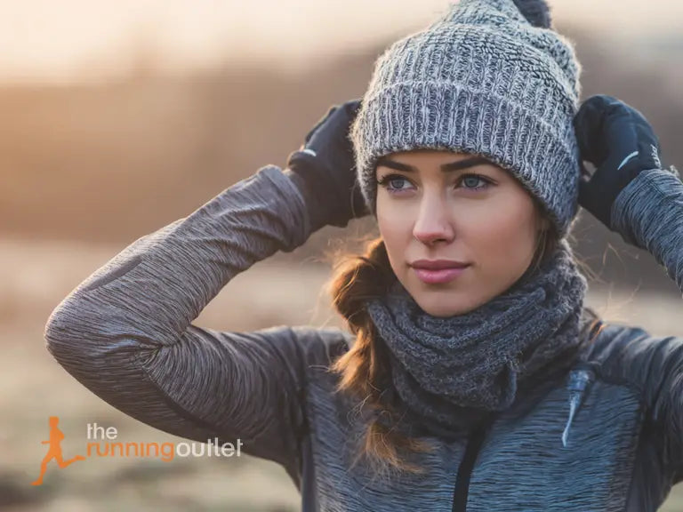 Woman Preparing for Winter Run