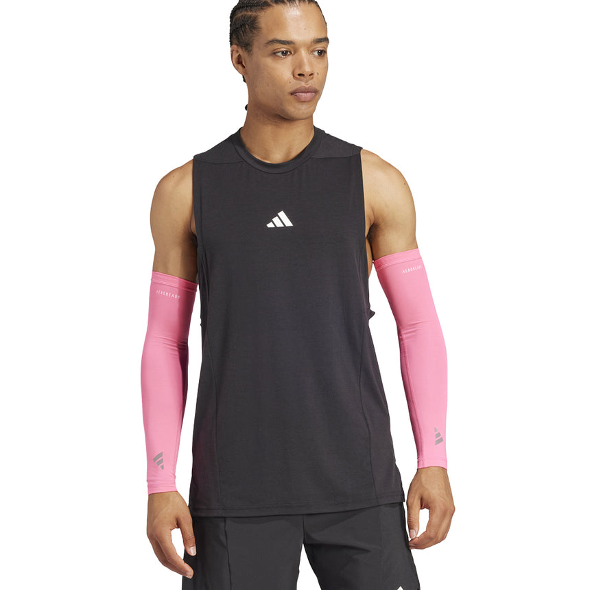 Adidas Aeroready Arm Sleeves - Lucid Pink