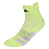 Adidas adizero Quarter Running Sock - solar yellow/aurora/plum