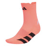 Adidas adizero Quarter Running Sock - Solar Turbo/black