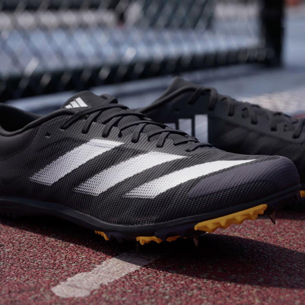 adidas adizero XCS Unisex Cross Country Spike - Core Black/Zero Metalic/Spark
