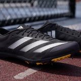 adidas adizero XCS Unisex Cross Country Spike - Core Black/Zero Metalic/Spark