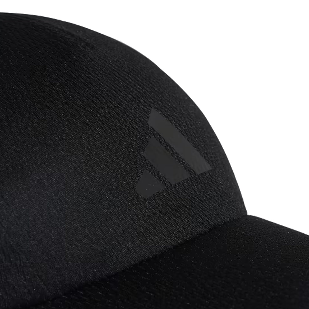 adidas Aeroready Four-Panel Mesh Men's Running Cap - Black/Black Reflective