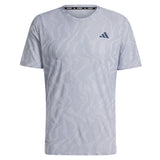 Adidas Ultimate Engineered Men's Running Tee - Halo Silver