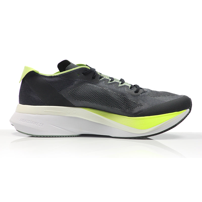 adidas Adizero Boston 12 Men's Running Shoe - Aurora Ink/Silver Met/Pulse Lime