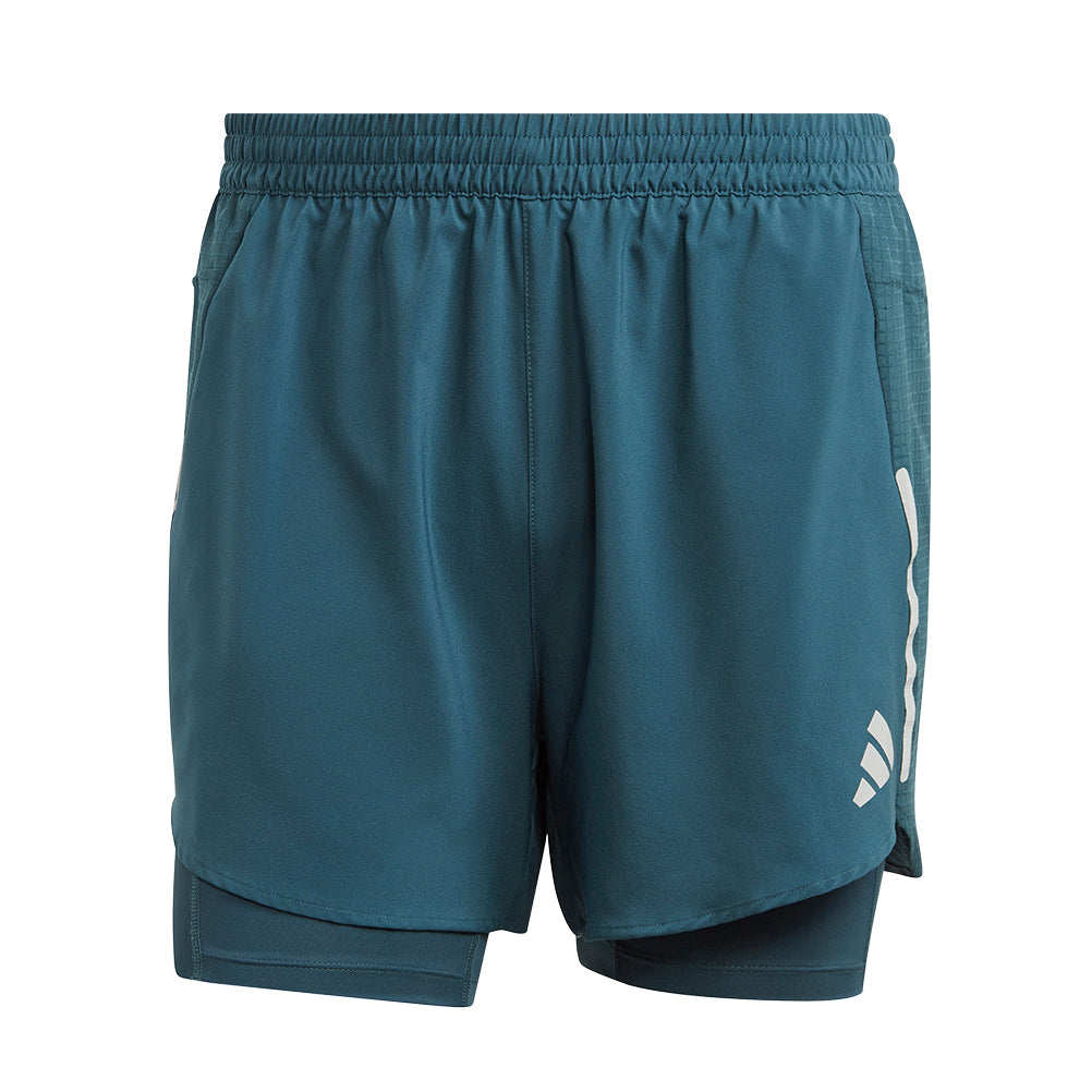 Adidas Designed 4 Running 2in1 5inch Men's Running Short - Arctic Night