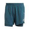 Adidas Designed 4 Running 2in1 5inch Men's Running Short - Arctic Night