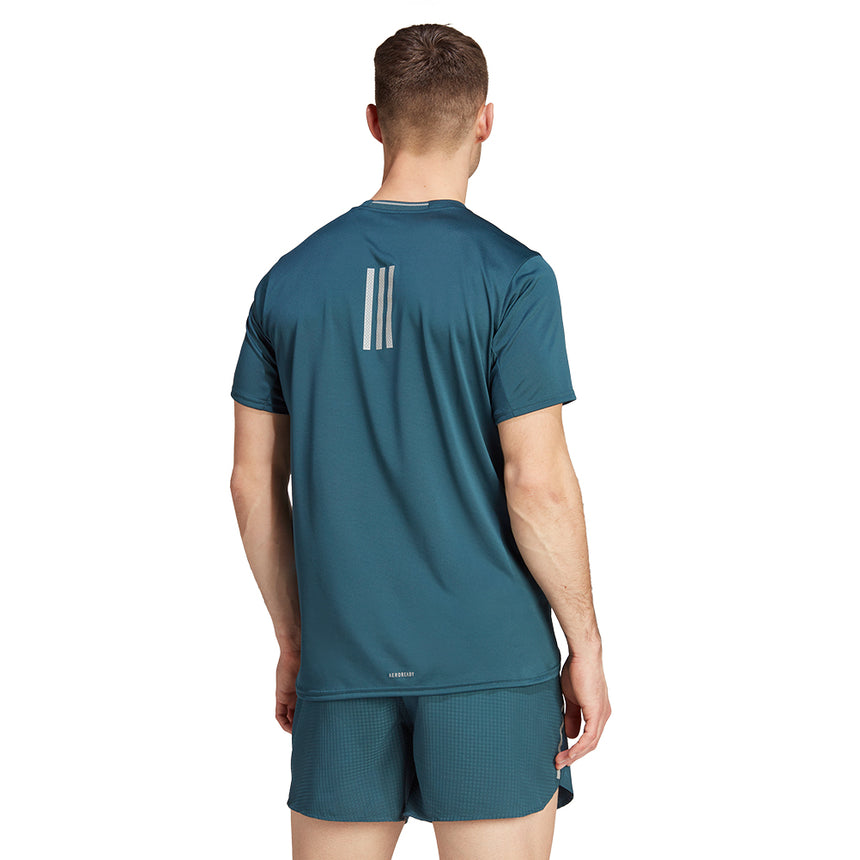 adidas Designed 4 Running Short Sleeve Men's Running Tee - Arctic Night