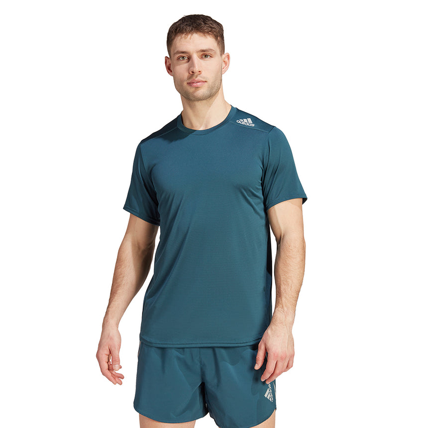 adidas Designed 4 Running Short Sleeve Men's Running Tee - Arctic Night