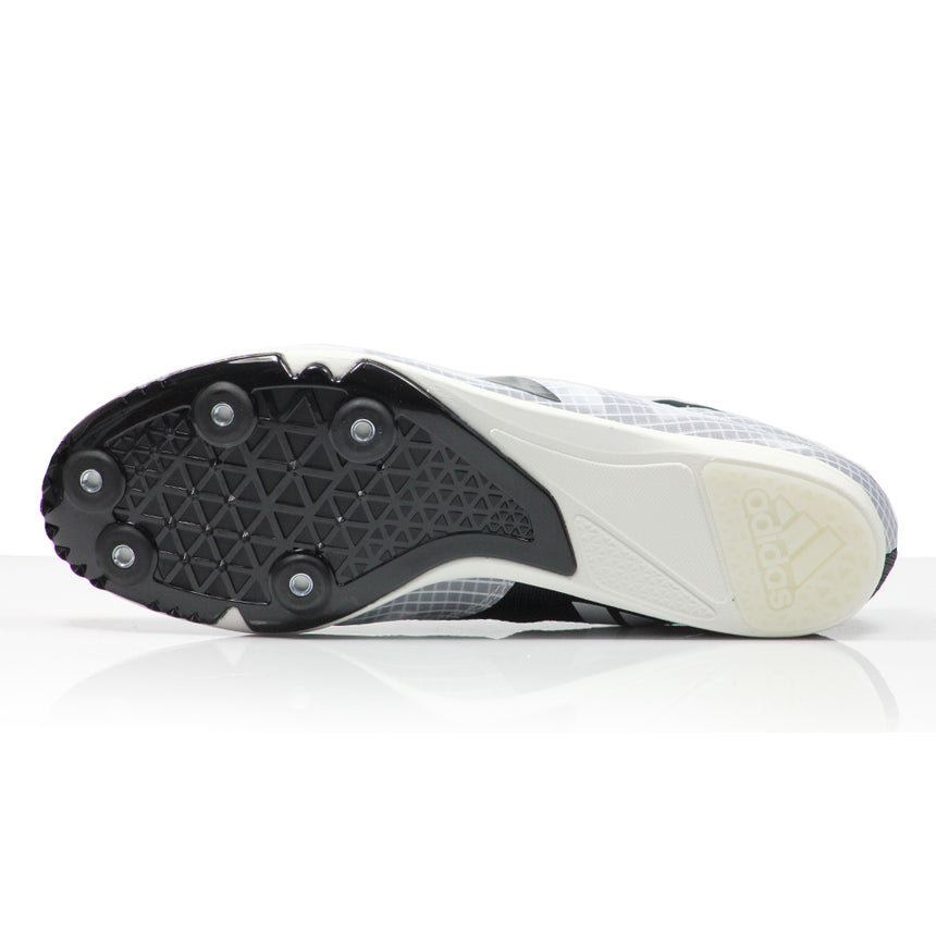 adidas Distancestar Men's Track Spike - Cloud White/Night Metallic/Core Black