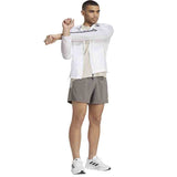 Adidas Own The Run 3 Stripes 7 Inch Men's Running Short - Grey/Six