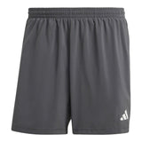 Adidas Own The Run 3 Stripes 5 Inch Men's Running Short - Grey/Six