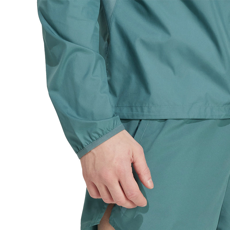 Adidas Own The Run Men's Running Jacket -Preloved Teal